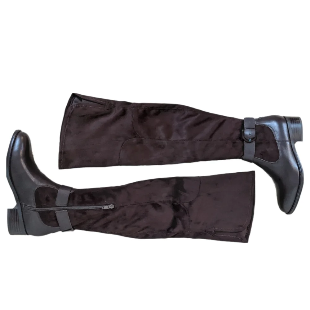 Nine West Over the Knee Brown Boots Size 5.5